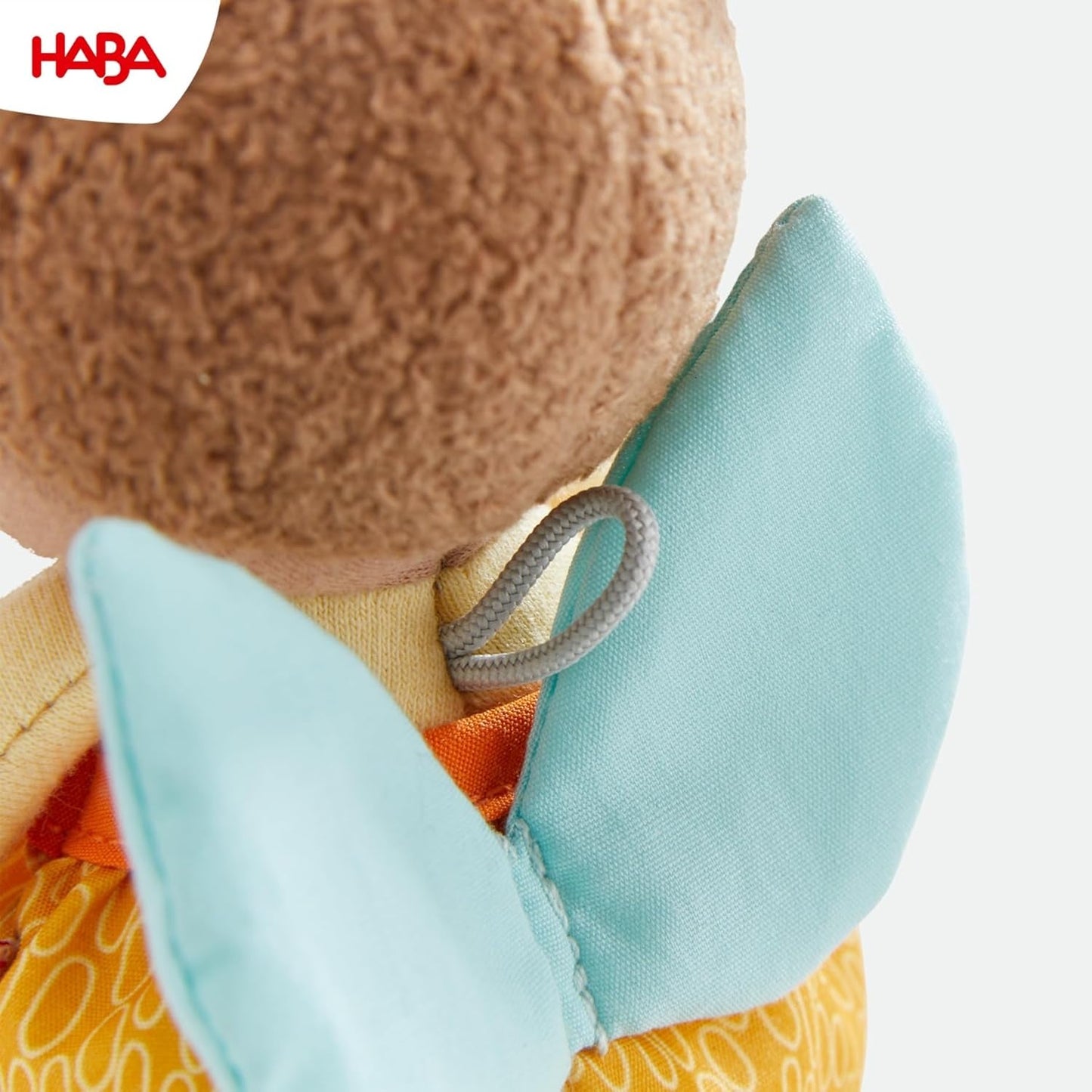HABA Beschermengel Hulst - Pop van zachte stof (15 cm), perfect welkomstcadeau voor baby's en peuters - Wasbaar op 30 °C - 2011871001