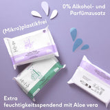 Naïf - Vochtige doekjes met plasticvrije lotion - 1296 stuks (24 pakjes van 54 doekjes) - voor baby's en kinderen - Babybillen, lichaam en gezicht - met Aloë Vera en Bamboe - 0% Geur en Alcohol