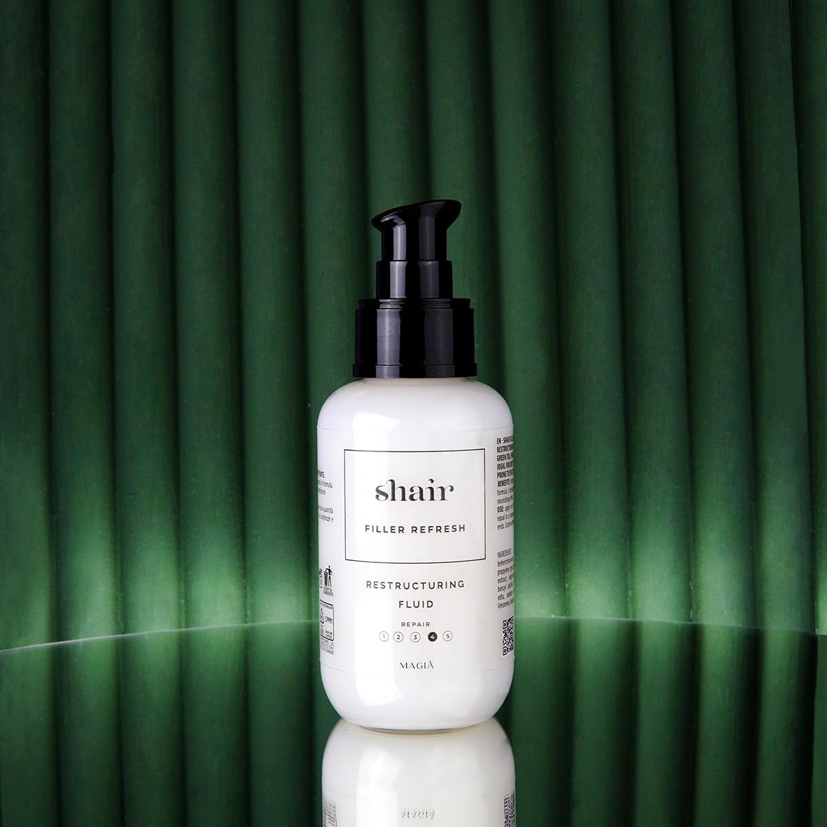 Shair Filler Refresh: herstructurerende vloeistof, revitaliserend, verkwikkend, zijdezacht, ontwarrend, voor doffe, droge, behandelde, gespleten haarpunten Haarontwarrende producten Naty Shop