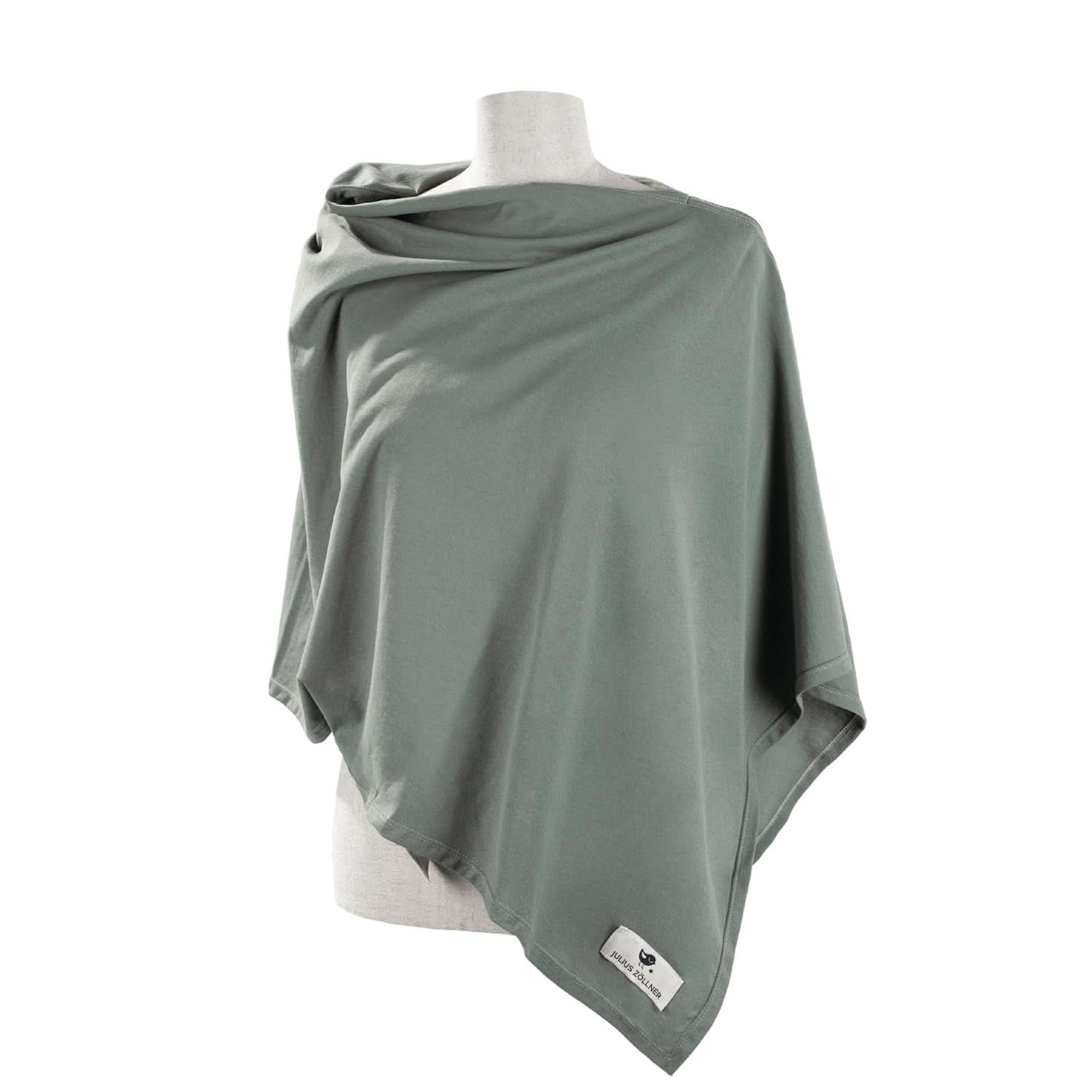 Julius Zöllner Stilltuch Aus 100 Prozent Jersey-Baumwolle, OEKO-TEX STANDARD 100, Made in Germany, Uni Tan Accessoires Voeding en borstvoeding Baby Naty Shop Uni Basil