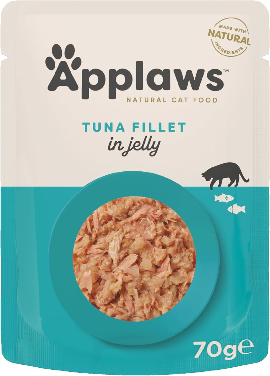 Applaws Cat Pouch Tonijnfilet in Gelei 1x(16x70g)