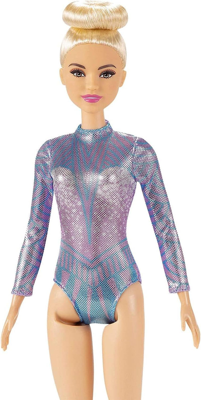 Barbie Je kunt alles zijn Serie Blond haar Ritmische gymnastiekaccessoires Pop inbegrepen Kindercadeau Speelgoed Leeftijd 3+ GTN65