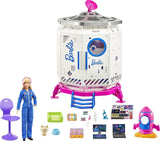 Barbie GXF27 - Ruimtestation Ruimteavontuur, Ruimtepop, Puppy, Werkstation, Ruimtescènes, 20 Accessoires, Cadeauspeelgoed voor kinderen vanaf 3 jaar