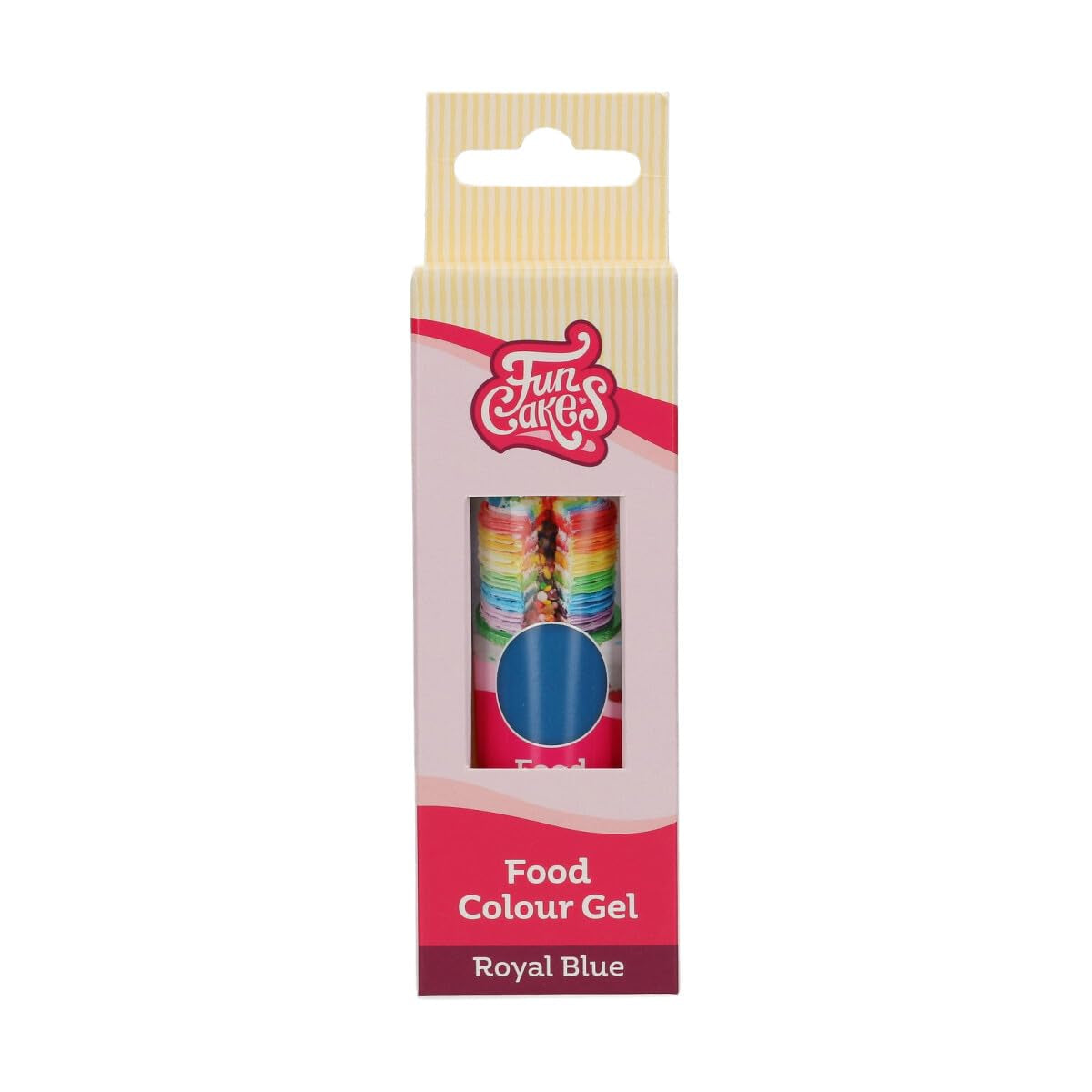 Funcakes kleurstof, koningsblauwe gel: Hoog geconcentreerde kleurstof voor deeg, room, fondant en marsepein. Gemakkelijk doseren. Eén druppel om levendige kleuren te creëren. Halal. 30 gram