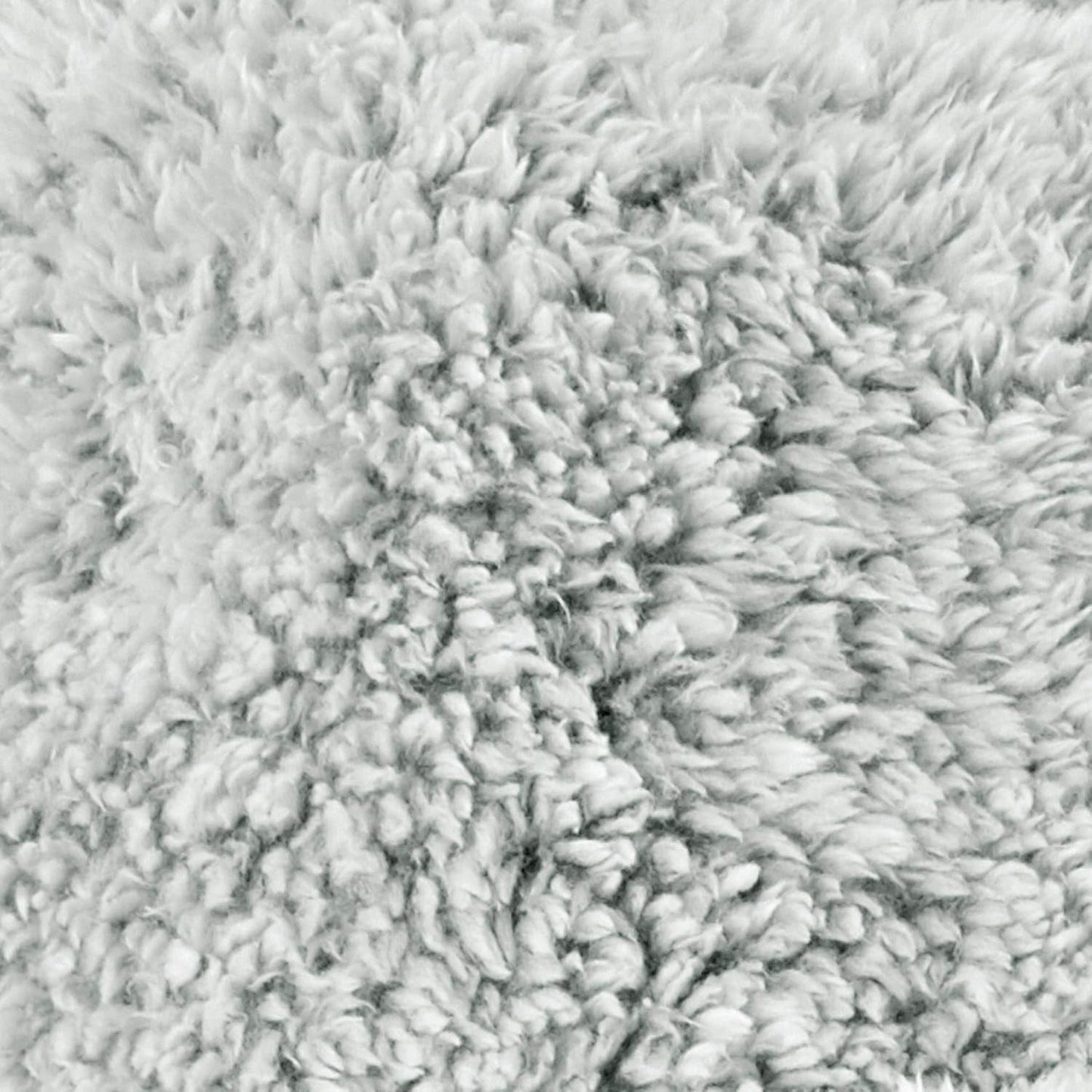 Aqua-Textil Pluizige knuffeldeken 150 X 200 Cm Grijs Wit Melange Pluche TV-deken Sprei Sherpa Fleece Oeko-Tex Ottawa Bedden en dekens Besuche den aqua-textil-Store