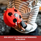 Bandai - Wonderbaarlijk lieveheersbeestje - Wonderbaarlijke Switch'n Go-scooter + 26 cm lieveheersbeestje geluksbrenger gelede pop - P50668