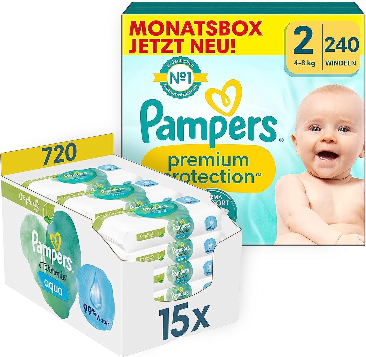 Premium Protection Starter Pack 1 en Aqua vochtige doekjes