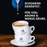Martermühle Sterke Espressocrème 500g | Arabica/Robusta | Smaken: Donkere cacao, hazelnoot | Licht gebrande hele espressobonen, lage zuurgraad