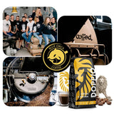 Doppio Crème & Smaak 1KG | Koffiebonen 80% Arabica en 20% Robusta | met tonen van cacao, noten en karamel | Fris en medium gebrand, lage zuurgraad | voor espresso | Blauwe Orka Koffie