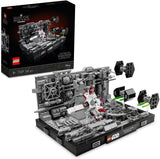 LEGO 75329 Star Wars Death Star Trench Run Dioramaset Luke Skywalker's X-Wing Model voor volwassenen A New Hope Fan Merchandise Kamerdecoratie Cadeau Bouwsets Bekijk de LEGO-Store Single