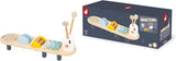 Janod - Sweet Cocoon muzikale nummers - 5 muzikale activiteiten voor kinderen - Vroege muzikale educatie - FSC houten speelgoed - Vanaf 12 maanden, J04058 Baby Toys Naty Shop