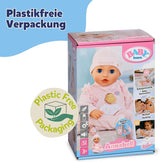 BABY Born Annabell 43 cm - Zachte pop met 7 elektronische functies en geluid - Geschikt voor kinderen vanaf 3 jaar - Pop inclusief accessoires - Werkt op batterijen