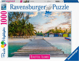 Ravensburger Puzzel Beautiful Islands 16912 - Caribisch eiland - Legpuzzel van 1000 stukjes voor volwassenen en kinderen vanaf 14 jaar Puzzel Naty Shop