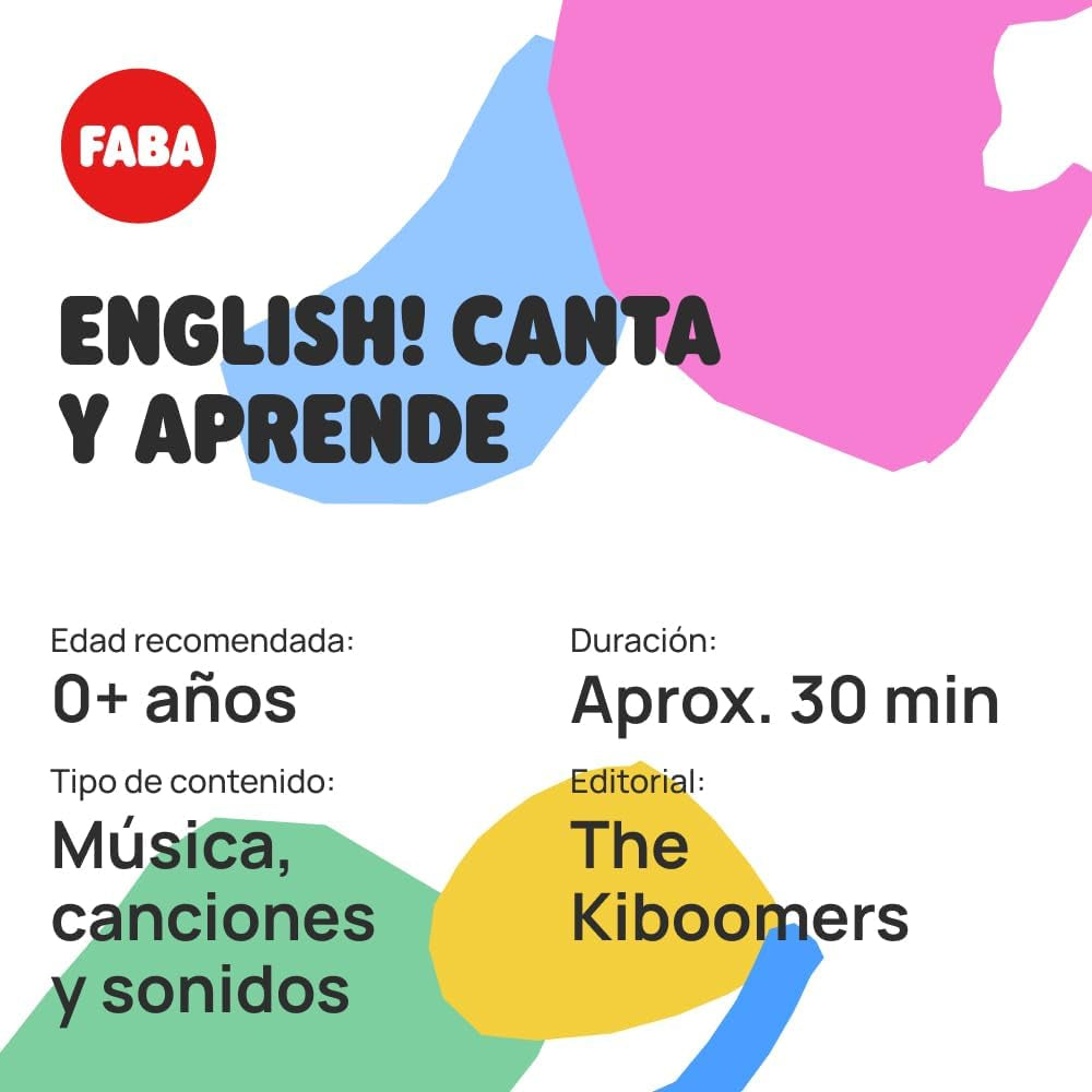 Sonoro-personage - Engels! Zing en leer - muziek, liedjes en geluiden - speelgoed, educatieve inhoud, in het Spaans, voor meisjes en jongens van alle leeftijden Bebe Naty Shop Speelgoed