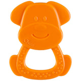 Chicco ECO+ Bijtring Kikker, Bijtring voor pasgeborenen met stekels, Gemaakt van zacht bioplastic, Bijtspeeltje voor pasgeborenen en kinderen van 3 tot 18 maanden