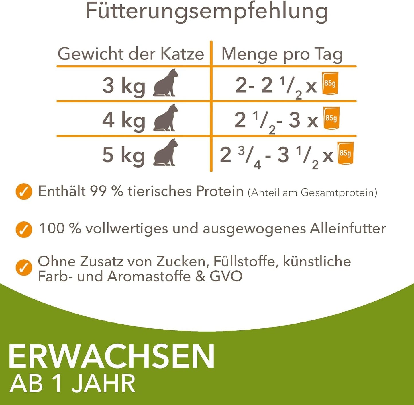 IAMS Delights Land Collection Natvoer voor katten - Multipack met vleessoorten (lamsvlees, rundvlees, kip en kalkoen) in saus, natvoer voor katten vanaf 1 jaar, 12 x 85 g