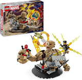 LEGO Marvel Spider-Man vs. Sandman: Showdown Superheldenspeelgoed met figuren, waaronder hagedis en elektro-rollenspel Bouwspeelgoed Cadeau voor actieliefhebbers, jongens en meisjes 76280 Bouwsets Bekijk de LEGO-Store Single