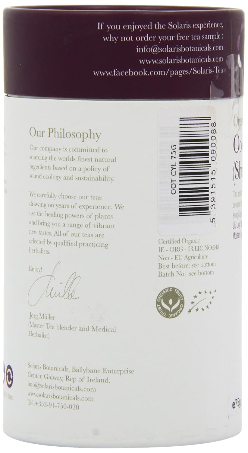 Biologische Oolong (Shui Xian), verpakking van 1 (1 x 75 g)