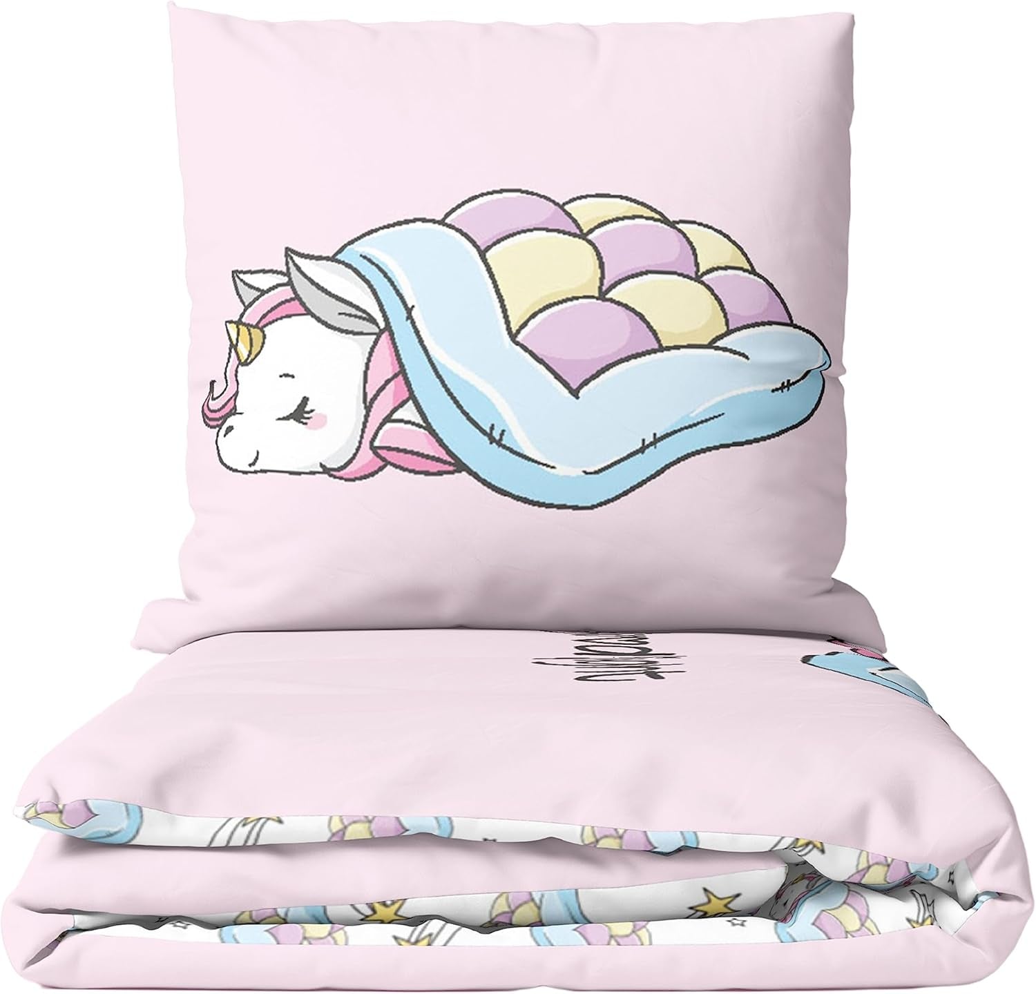 Beddengoed, Eenhoorn, Termana, voor tieners Beddengoed - kinderen Naty Shop