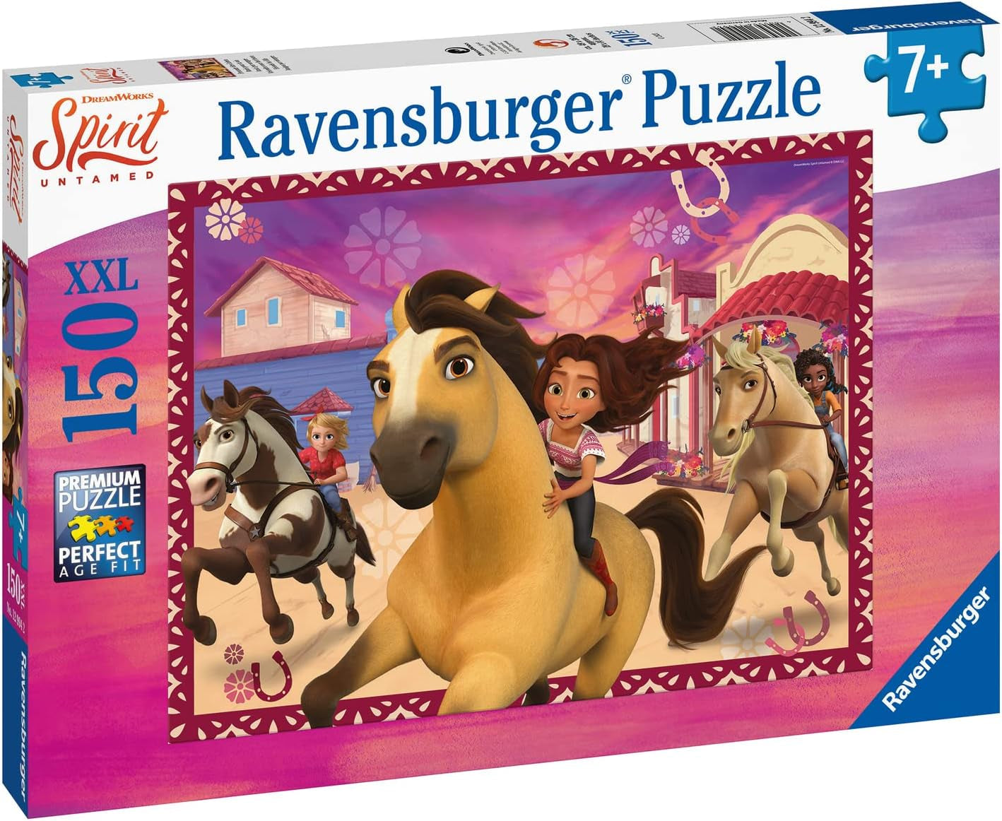 Ravensburger Puzzel voor kinderen - 12994 Friends For Life - Dreamworks Spirit Puzzel voor kinderen vanaf 7 jaar, met 150 stukjes in Xxl-formaat Puzzel Naty Shop