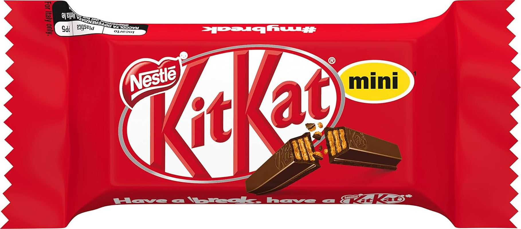 Nestlé Mini Chocoladerepen Melkchocolade Krokante Wafelrepen 3 Stuks (1 x 217 g)