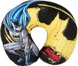 DC Comics Zacht Batman Autoreis-nekkussen Kindveiligheid Comfort Superheld Bat Man, Cuscino Da Viaggio Auto, Lichtblauw, Eén maat Reiskussens Naty Shop Standaardtitel
