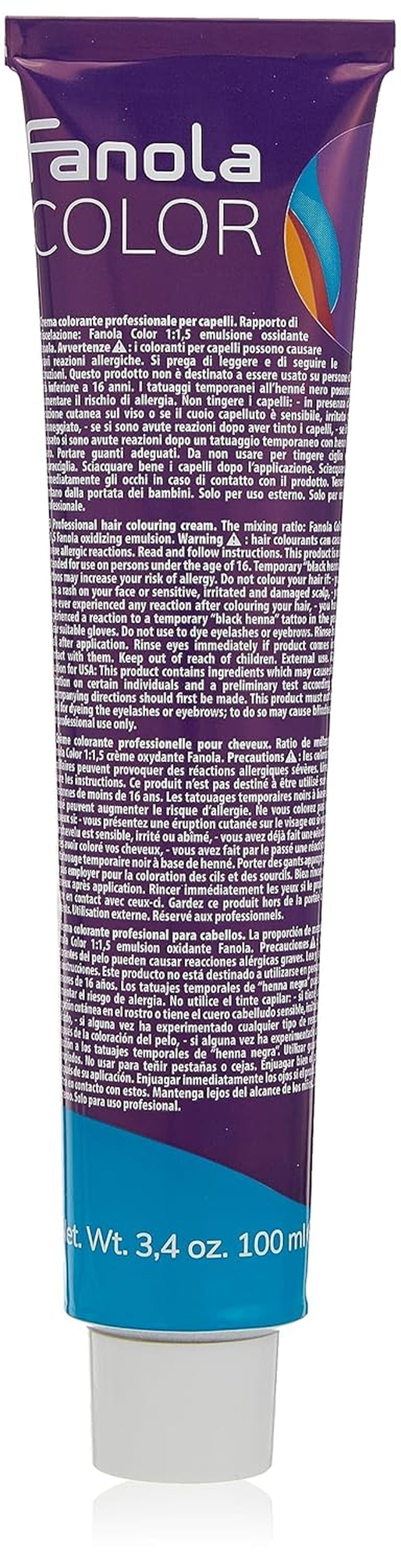 Fanola crema colore Kleurcrème 7.0 Blond, 100 ml