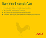 JosiCat Kip in Saus (12 x 415 g) | Volwassene | Premium natvoer voor volwassen katten | Kip in saus | Vitamine D3 en E | Mogelijk gemaakt door JOSERA | Natvoer voor katten | Volledige voeding | Pak van 12