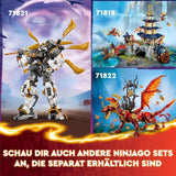 LEGO NINJAGO Toernooi Arena Avontuurspeelgoed voor kinderen Ninja speelset met 6 minifiguren Collectie Bouwset Verjaardagscadeau voor 7 jaar oude jongens en meisjes 71818 Bouwsets Besuche in LEGO-Store