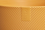 elho Jazz Round Mini 7cm - Bloempotten voor Binnen - 100% gerecycled plastic - Ø 7 x H 6,5 cm - Geel/Amber