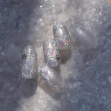 Glitter nagelstickers Zomerwatergolven Sterrennagelkunst Fantasie Zeewatergolven Nagelontwerpen Nagelstickers Zeewatergolven Nagelaccessoires Nagelkunst