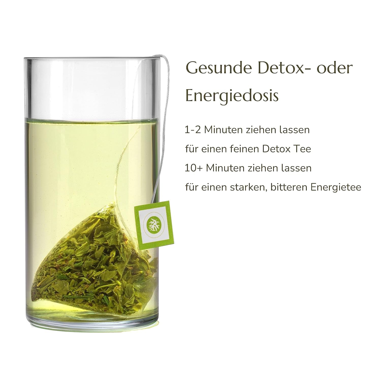 Anna'S Theepot Sencha Biologische Groene Theezakjes - Biologische Japanse Groene Thee 20 Piramidezakjes in een hersluitbare zak
