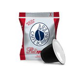 Caffè Borbone Respresso, Rote Kaffeemischung - 50 Kapseln - Compatibel met Nespresso®* Haushalts-Espressomaschinen