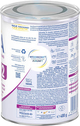 BEBA Formule voor premature baby's Fase 2 - Premature baby's na ontslag uit het ziekenhuis Babyvoeding Babymelkpoeder, pakket van 3 (1 x 400 g)