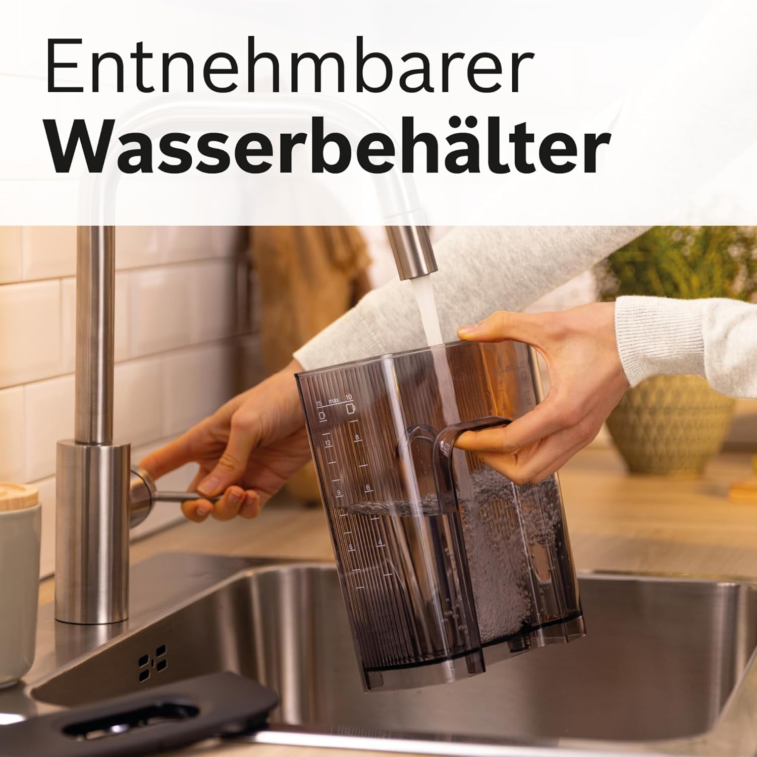 Bosch MyMoment TKA2M113 Filter-espressomachine, glazen karaf van 1,25 liter, 10-15 kopjes, warmhoudfunctie van 40 minuten, antidruppelsysteem, roterende filterhouder, afneembaar waterreservoir, 1200 watt, matzwart