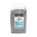 Biologische maanzaad 3 kg, voedingsrijke biologische maanzaad, ideaal voor koken en eten, handig formaat