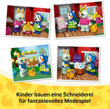 LEGO Animal Crossing Tailoring Sisters Creatieve rollenspel-bouwset, cadeau voor meisjes, jongens en videogamefans vanaf 6 jaar, avontuurlijke speelset 77055 Bouwsets Besuche in LEGO-Store
