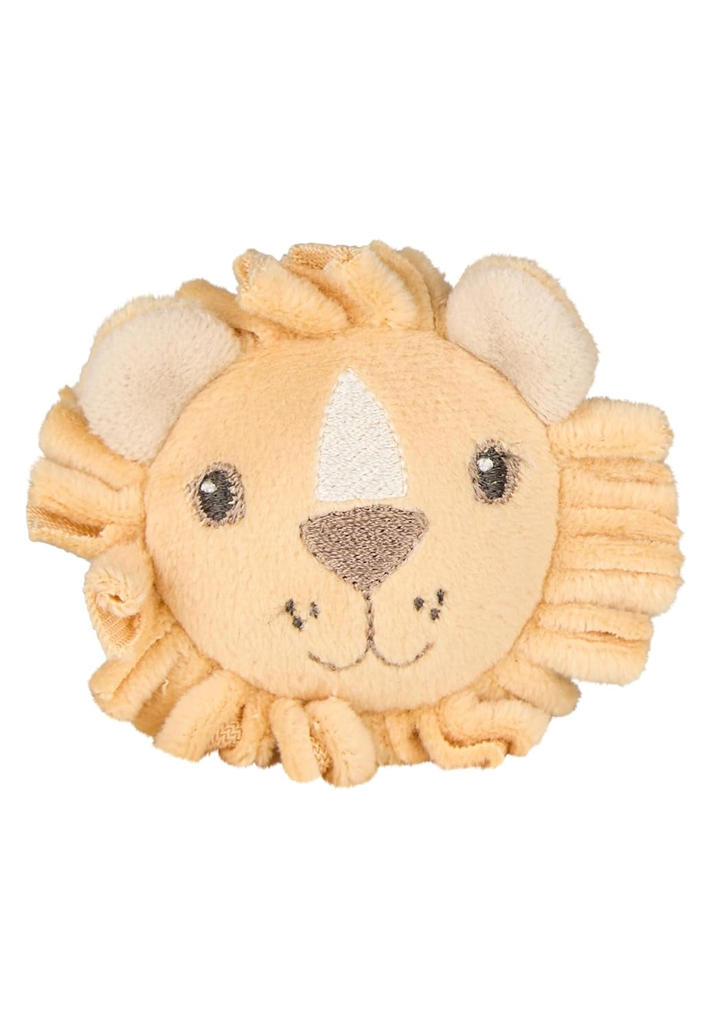 Sterntaler Leeuw Leo Rammelaararm - Zacht speelgoed voor baby's met rammelaar en elastiek - Voor baby's om vast te pakken en mee te spelen - Ideaal cadeau, Oker babyspeelgoed Naty Shop