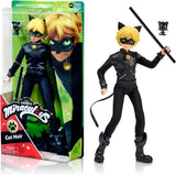 BANDAI - Wonderbaarlijk lieveheersbeestje - Mannequin-pop van 26 cm - Motan Noir - Officieel gelicentieerd Miraculous - Motan Noir gelede pop - Speelgoed voor kinderen vanaf 4 jaar - P50002