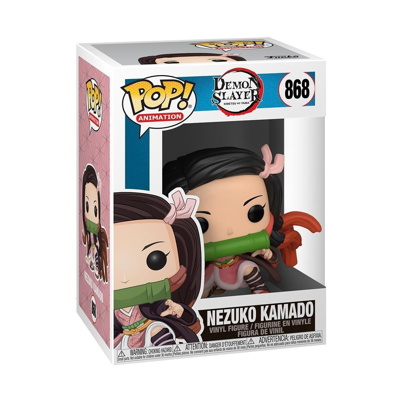 Funko-pop! Animatie: Demon Slayer - Nezuko Kamado - Vinyl verzamelfiguur - Cadeau-idee - Officiële merchandise - Speelgoed voor kinderen en volwassenen - Anime-fans - Modelfiguur voor verzamelaars Actiefiguren Naty Shop Standaardtitel