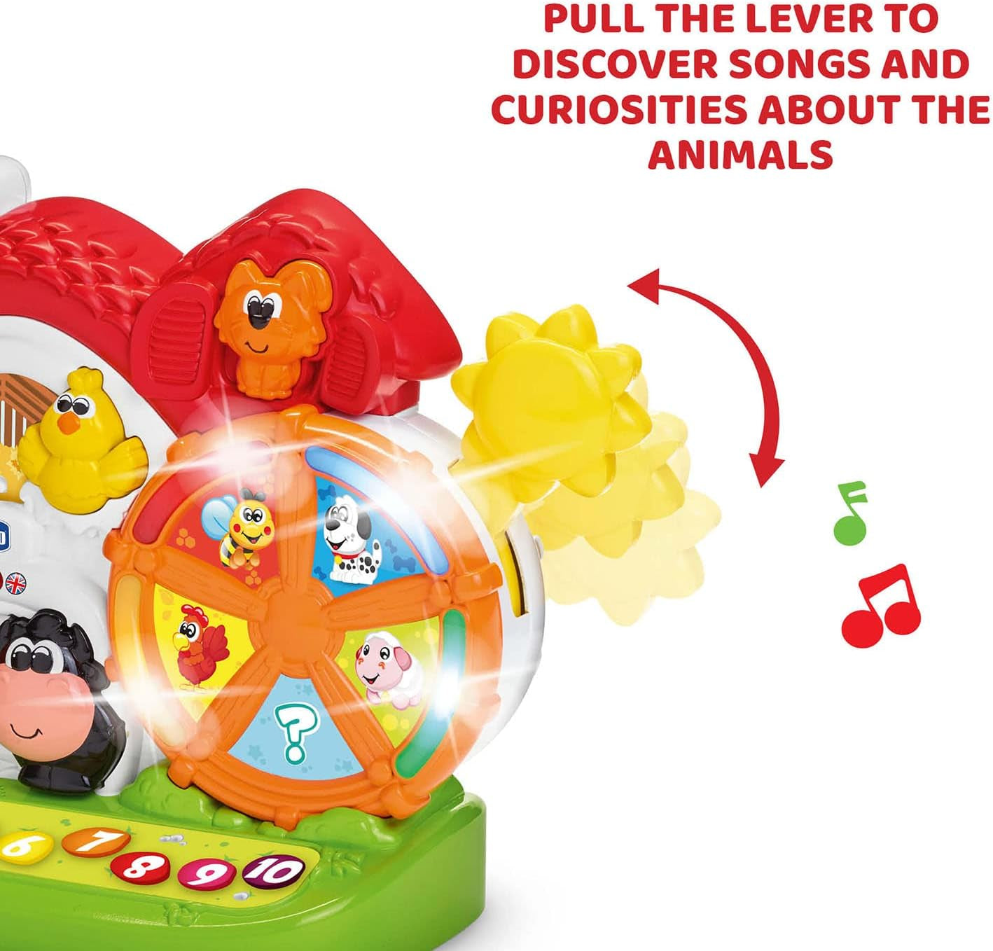 Chicco Ma New Farm, tweetalig, stapelbaar Naty Shop babyspeelgoed