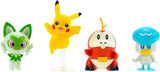 Pokémon PKW3402 - Battle Figure Multipack - 4-pack met Pikachu, Croc, Kwaks, Felori, officiële gedetailleerde figuren, elk 5 cm Actiefiguren Naty Shop Standaardtitel