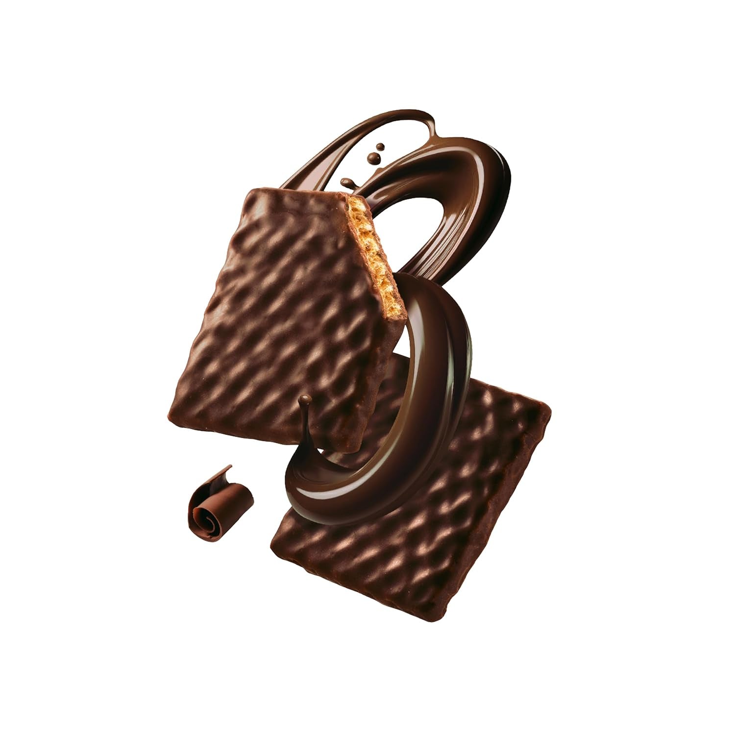 BAHLSEN Edelherb chocoladewafels - Edelherb chocoladewafel (1 x 97 g)