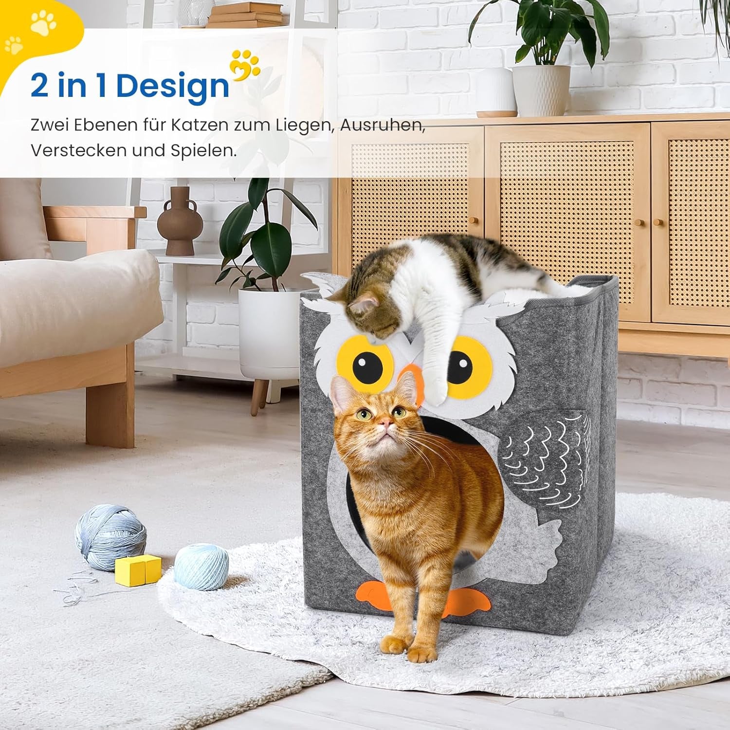 Dekens en meubels, Huisdieren, Grotten en huizen, Katten, Kattenbedden, Katten - Bedden, Matrassen