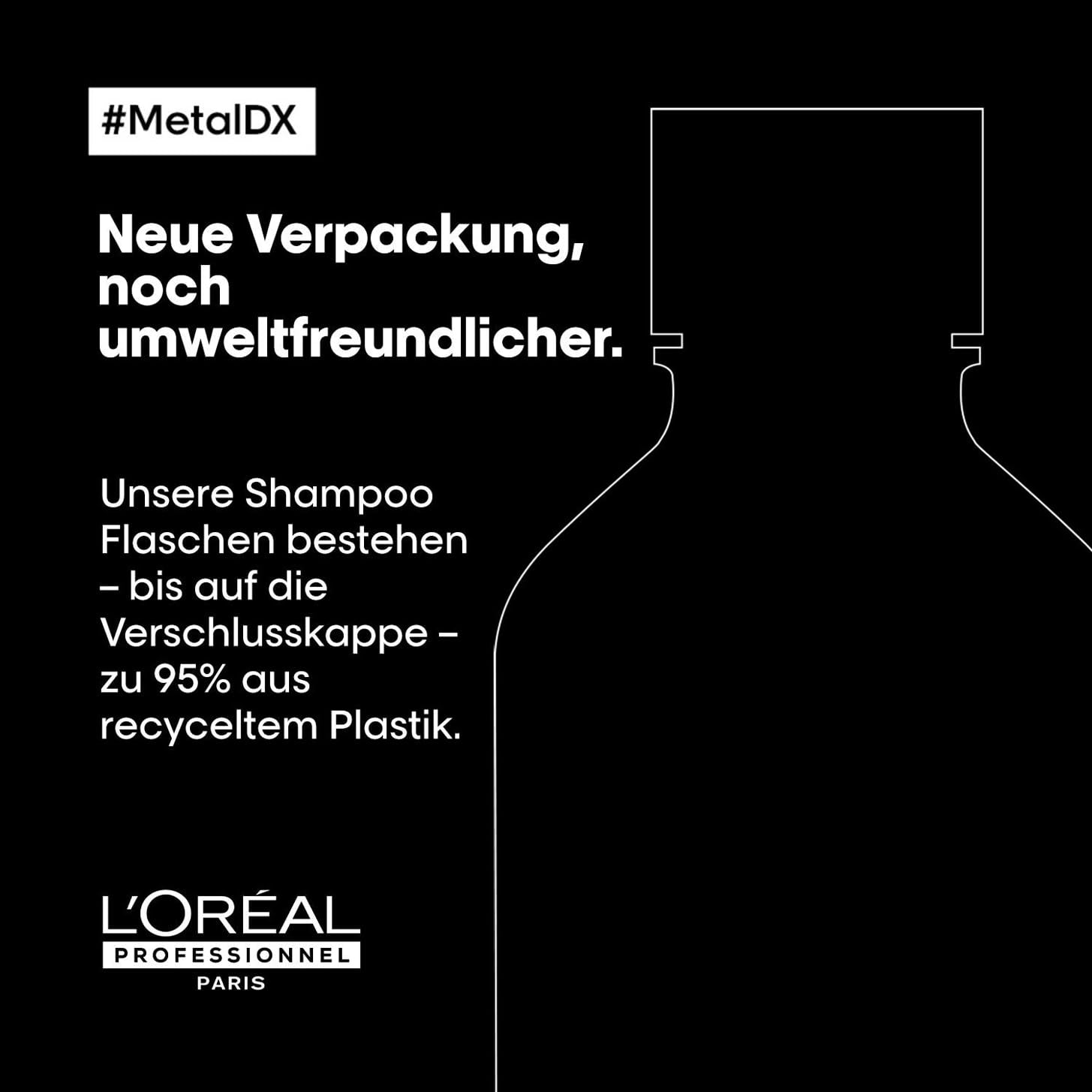 L'Oréal Professionnel Voor gekleurd haar, Stralende kleuren en glans, Expert assortiment, Metal DX Haarmasker Naty Shop