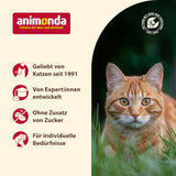 Animonda Carny kattennatvoer kalkoen + kip + garnalen (6 x 800 g), graanvrij, suikervrij natvoer met verse vleesingrediënten