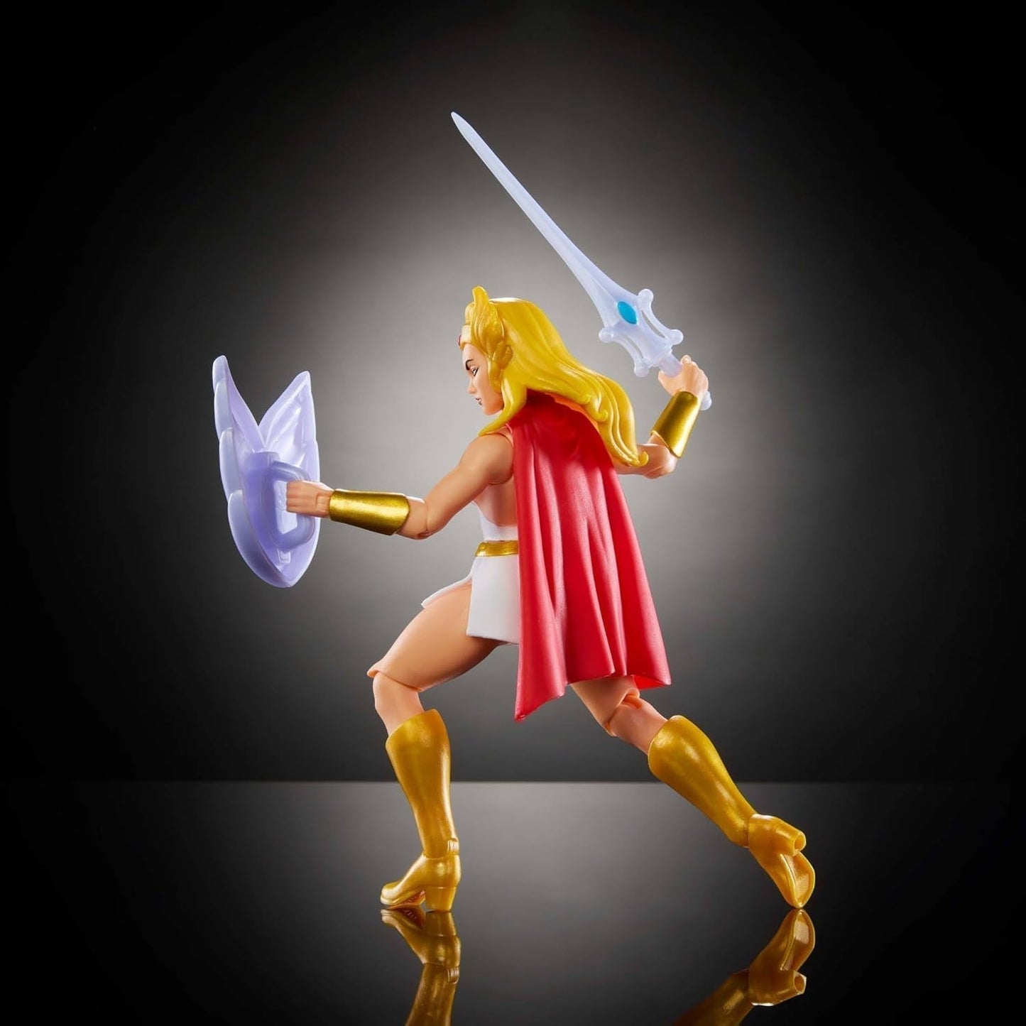 Masters of the Universe Origins She-Ra Cartoon-actiefiguur Ongeveer 14 cm hoog TV-heldin Princess of Power uit de jaren 80 Gedetailleerd ontwerp en accessoires JBM76 Actiefiguren Naty Shop