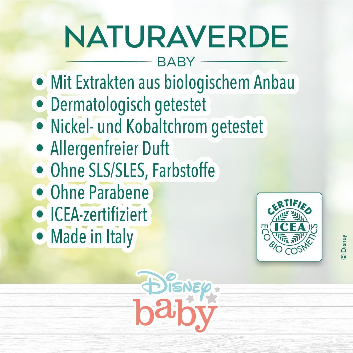| Baby-BIO-Disney-Ultra Delicate shampoo, 6x 200ml Kinderen - Bad- en Huidverzorging Naty Shop