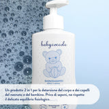 Babycoccole badshampoo voor baby's en kinderen, met lotusbloemextracten en natuurlijke ingrediënten, voor de gevoelige huid, 250 ml Kinderen - Bad en Huidverzorging Naty Shop