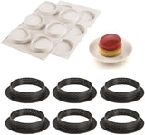 Silikomart bakvorm voor minicakes, Glam, 6 stuks Kitchen Naty Shop